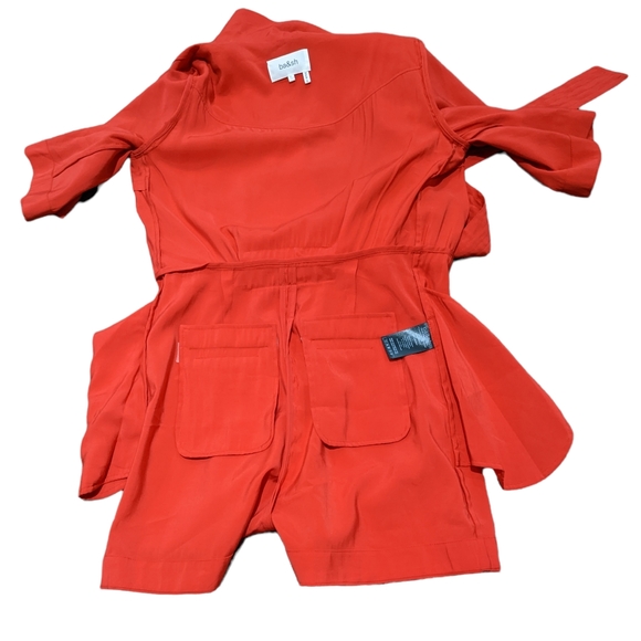BNWT Ba&sh Calia Romper - Ruby - Picture 4 of 16